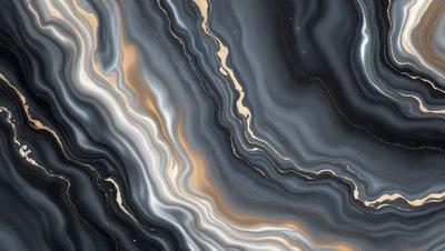 The primary subject of the image is a close-up of a marble-like stone with a patterned texture. The setting is a black and white photo, which gives the image a classic and timeless appearance. The visual style is a combination of natural and man-made elements, as the marble-like stone is a natural material, while the patterned texture suggests human intervention. The colors and mood of the image are predominantly black and white, which adds a sense of depth and contrast to the composition.