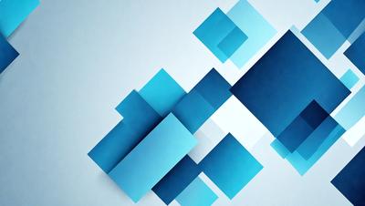 The primary subject of the image is a blue and white square, which is the main object, scene, or focus of the image. The setting is a white background, and the visual style is a digital art or illustration. The dominant colors are blue and white, and the overall atmosphere is clean and modern.