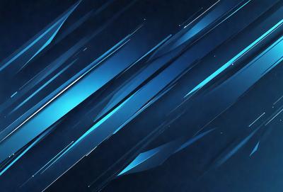 The primary subject of the image is a blue and white patterned background. The setting is a dark blue sky, and the visual style appears to be a digital art or illustration. The dominant colors are blue and white, creating a calm and serene atmosphere.