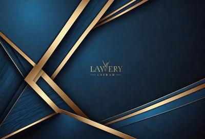 The primary subject of the image is a blue and gold patterned background. The setting is a dark blue background with gold accents, giving the scene a sophisticated and elegant appearance. The visual style is a combination of digital art and illustration, creating a unique and eye-catching design. The colors and mood of the image are predominantly dark blue and gold, evoking a sense of luxury and refinement.