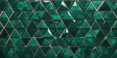 The primary subject of the image is a green and white patterned wall. The setting is a room with a green and white patterned wall, which serves as the background. The visual style is a combination of digital art and illustration, creating a unique and eye-catching design. The dominant colors are green and white, giving the wall a vibrant and lively atmosphere.