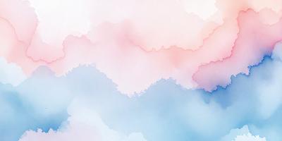 The primary subject of the image is a cloudy sky, which is the main focus of the scene. The setting is a colorful, abstract background that adds a vibrant and artistic touch to the image. The visual style is a combination of digital art and illustration, creating a unique and eye-catching representation of the cloudy sky. The colors and mood of the image are predominantly blue and purple, giving it a serene and calming atmosphere.
