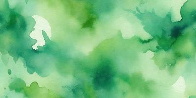 The primary subject of the image is a green, watercolor-style painting of a leafy plant. The setting is a green background, which complements the vibrant green color of the plant. The visual style is a watercolor painting, which gives the image a unique, artistic appearance. The colors and mood of the image are predominantly green, creating a serene and natural atmosphere.
