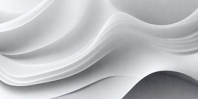 The primary subject of the image is a large stack of white paper. The setting is a white background, which creates a clean and minimalist visual style. The paper appears to be a pattern or texture, adding depth and interest to the scene. The overall atmosphere is calm and uncluttered, with the focus on the stack of paper as the main object.