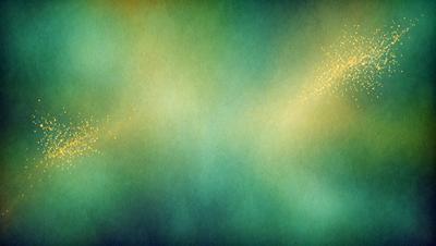 The primary subject of the image is a green background with yellow streaks. The setting appears to be a colorful, abstract environment. The visual style of the image is a combination of digital art and illustration, creating a unique and vibrant atmosphere. The dominant colors are green and yellow, with the yellow streaks adding a sense of movement and energy to the scene.