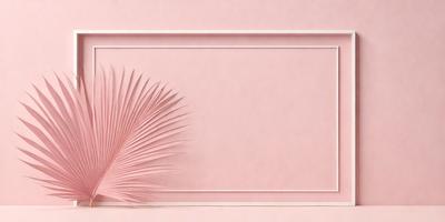 The primary subject of the image is a pink background with a pattern of pink and white paper. The setting is a pink wall, and the visual style is a combination of a photo and digital art. The colors and mood of the image are predominantly pink, creating a warm and inviting atmosphere.