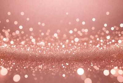 The primary subject of the image is a close-up of a pink background with a pattern of glittering, shiny, and sparkling pink dots. The setting is a pink surface, and the visual style appears to be a photo or a digital artwork. The colors and mood of the image are predominantly pink, creating a warm and inviting atmosphere.