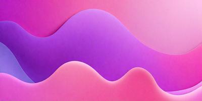 The primary subject of the image is a purple wave, which is the main focus of the scene. The wave is depicted in a pinkish hue, giving it a unique and eye-catching appearance. The setting is a pink background, which complements the wave and adds to the overall visual style. The image is a digital art piece, showcasing the artist's creativity and skill in designing and rendering the wave. The colors and mood of the image are vibrant and energetic,