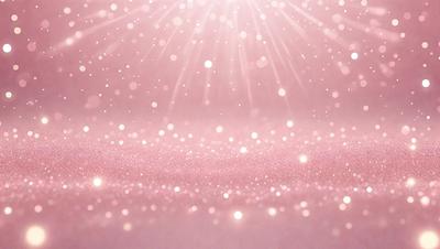 The primary subject of the image is a pink background with a pattern of sparkling lights. The setting is a pink background, and the visual style is a photo. The colors and mood of the image are predominantly pink, with a warm and inviting atmosphere.