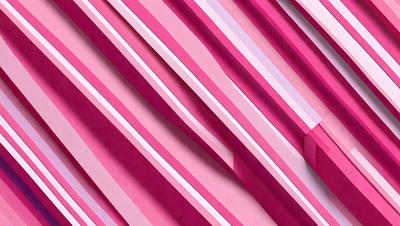 The primary subject of the image is a pink and white striped pattern. The setting is a pink background, and the visual style appears to be a digital art or illustration. The dominant colors are pink and white, creating a warm and vibrant atmosphere.