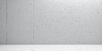 The primary subject of the image is a white wall with a concrete texture. The setting is a room with a concrete wall, and the visual style is a photo. The dominant colors are white and gray, creating a clean and minimalist atmosphere.