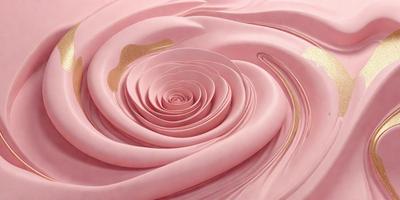 The primary subject of the image is a pink rose, which is the main focus of the scene. The rose is surrounded by a pink background, giving it a vibrant and lively appearance. The visual style of the image is a close-up of the rose, showcasing its details and texture. The colors and mood of the image are predominantly pink, creating a warm and inviting atmosphere.