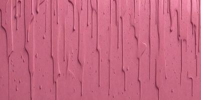 The primary subject of the image is a pink wall with dripping paint, creating a visually striking scene. The setting is a room with a pink wall, and the visual style appears to be a combination of a photo and digital art. The colors and mood of the image are predominantly pink, creating a warm and inviting atmosphere.