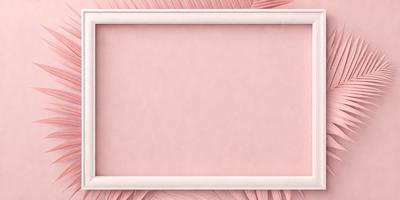 The primary subject of the image is a pink frame with a pink background. The setting is a pink background, which creates a warm and inviting atmosphere. The visual style is a photo, capturing the pink frame and background in detail. The colors and mood of the image are predominantly pink, giving it a soft and feminine appearance.