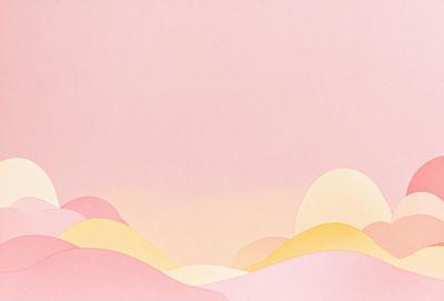 The primary subject of the image is a pink sky with clouds. The setting is a pink background, which creates a warm and inviting atmosphere. The visual style is a combination of digital art and illustration, giving the image a unique and artistic appearance. The colors and mood convey a sense of tranquility and serenity, as the clouds float gently in the sky.