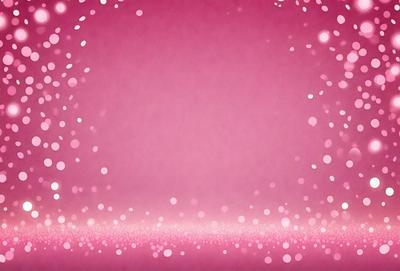 The primary subject of the image is a pink background with a pattern of white dots. The setting is a pink wall, and the visual style is a digital art or illustration. The dominant colors are pink and white, creating a warm and inviting atmosphere.