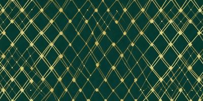 The primary subject of the image is a green and gold patterned fabric. The setting is a close-up of the fabric, showcasing its intricate design. The visual style is a detailed, textured pattern, which gives the fabric a rich and luxurious appearance. The colors and mood of the image are warm and inviting, with the green and gold hues creating a sense of sophistication and elegance.