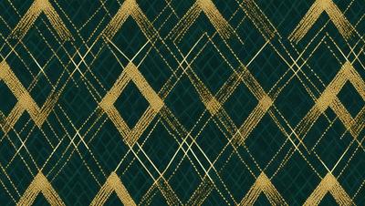 The primary subject of the image is a patterned fabric with a gold and black color scheme. The setting is a close-up of the fabric, showcasing its intricate design. The visual style is a detailed, textured pattern, which gives the fabric a unique and eye-catching appearance. The colors and mood of the image are warm and inviting, with the gold and black tones creating a sense of luxury and sophistication.