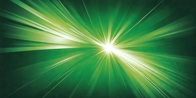 The primary subject of the image is a bright green light, which appears to be a sun or a light source. The setting is a green background, which complements the bright green light. The visual style of the image is a digital art or illustration, as it features a vibrant and colorful design. The colors and mood of the image are predominantly green, creating a lively and energetic atmosphere.