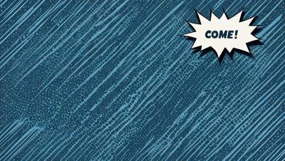 The primary subject of the image is a blue background with a pattern of white and blue dots. The setting is a blue and white patterned surface, which creates a visually appealing and unique backdrop. The visual style of the image is a combination of digital art and illustration, as it features a blue and white patterned surface with a comic book-like appearance. The colors and mood of the image are predominantly blue and white, giving it a calm and serene atmosphere.