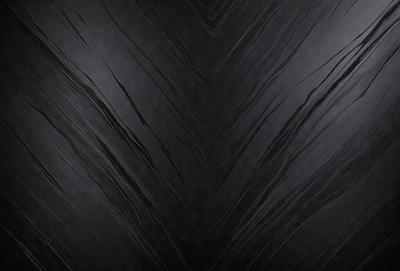 The primary subject of the image is a black and white patterned surface, which appears to be a black and white tiled wall. The setting is a dark room, and the visual style is a close-up of the patterned surface. The colors and mood of the image are predominantly dark and moody, with the black and white pattern creating a sense of depth and contrast.