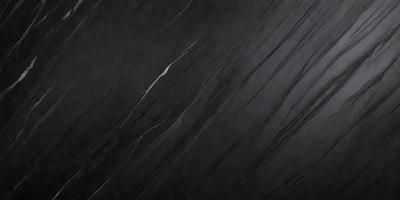 The primary subject of the image is a black and white marble-like surface. The setting is a dark room, and the visual style is a close-up of the marble surface. The colors and mood of the image are predominantly dark, with the marble surface being the main focus.