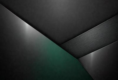 The primary subject of the image is a green wall. The setting is a dark room, and the visual style appears to be a photo. The dominant colors are green and black, creating a moody atmosphere.