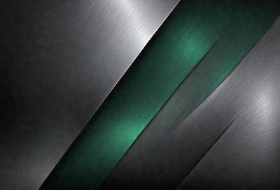 The primary subject of the image is a close-up of a green and black striped surface. The setting appears to be a dark room, with the striped surface being the main focus of the image. The visual style is a close-up, which emphasizes the details of the striped surface. The colors and mood of the image are predominantly dark, with the green and black stripes creating a contrasting and visually striking pattern.