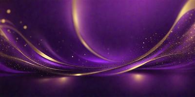 The primary subject of the image is a purple background with gold stars. The setting is a purple background with gold stars, and the visual style is digital art. The dominant colors are purple and gold, creating a mood of elegance and sophistication.