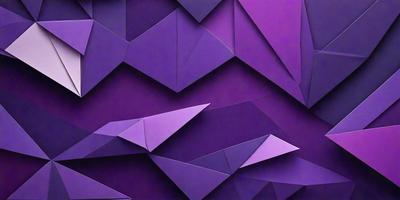 The primary subject of the image is a purple wall with a geometric pattern. The setting is a room with a purple background. The visual style is a combination of digital art and illustration. The dominant colors are purple and blue, creating a calm and soothing atmosphere.