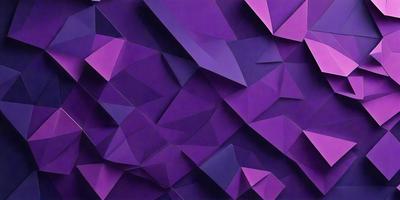 The primary subject of the image is a purple geometric pattern. The setting is a purple background, which creates a visually striking contrast with the pattern. The visual style is a combination of digital art and illustration, giving the image a modern and artistic appearance. The dominant colors are purple and various shades of purple, creating a calm and soothing atmosphere.