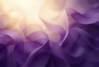 The primary subject of the image is a purple and white swirling pattern, which appears to be a digital art or illustration. The setting is a background of a purple and white swirling pattern, creating a visually striking and cohesive scene. The visual style is a combination of digital art and illustration, with the purple and white swirls being the main focus of the image. The colors and mood of the image are predominantly purple and white, giving it a calm and soothing atmosphere.