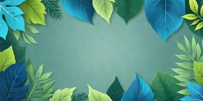 The primary subject of the image is a green leaf, which is the main object, scene, or focus of the image. The setting/background features a green surface, which could be a wall or a background. The visual style of the image is digital art, as it is a digital illustration of a leaf. The dominant colors in the image are green, which creates a calm and natural atmosphere.