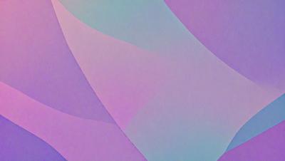 The primary subject of the image is a purple and pink geometric pattern. The setting is a wall, and the visual style is a digital art or illustration. The dominant colors are purple and pink, creating a vibrant and lively atmosphere.