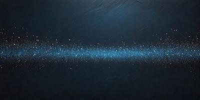 The primary subject of the image is a blue starry background. The setting is a dark, starry sky, and the visual style is a digital art or illustration. The dominant colors are blue and black, creating a serene and peaceful atmosphere.