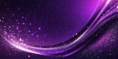 The primary subject of the image is a purple background with a swirling pattern. The setting is a dark, purple space, and the visual style appears to be a digital art or illustration. The colors and mood of the image are predominantly purple, creating a calm and serene atmosphere.