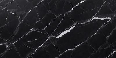 The primary subject of the image is a marble countertop with a black and white pattern. The setting is a kitchen, and the visual style is a close-up of the countertop. The dominant colors are black and white, creating a classic and elegant atmosphere.