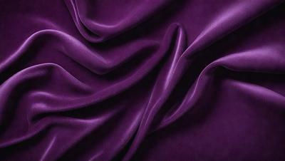Purple fabric with a purple background.