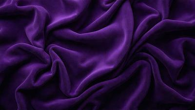 Purple fabric with a purple background.