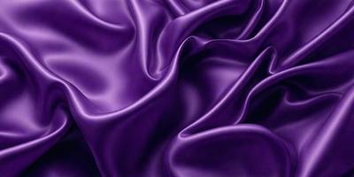 Purple fabric with a silky texture.