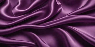 Purple fabric with a silky texture.