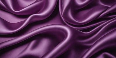Purple fabric with a silky texture.