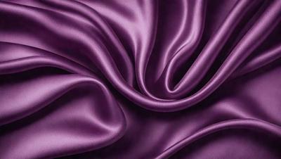 The primary subject of the image is a purple fabric, which is the main object, scene, or focus of the image. The setting or background is a purple fabric, and the visual style is a photo. The colors and mood of the image are dominated by purple, creating a calm and soothing atmosphere.