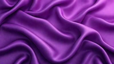 Purple fabric with a silky texture.