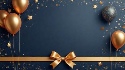 The primary subject of the image is a bow, which is placed on a blue background. The setting is a dark blue surface, and the visual style appears to be a photo. The colors and mood of the image are predominantly dark and moody, with the blue background and the bow being the main focus.