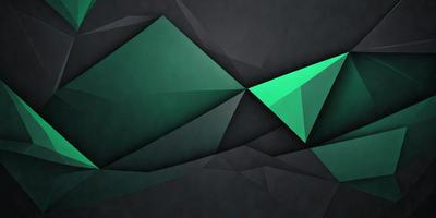 The primary subject of the image is a green mountain, which is the main focus of the scene. The mountain is set against a black background, creating a striking contrast. The visual style of the image is a digital art or illustration, with a patterned design that adds depth and complexity to the mountain. The dominant colors in the image are green and black, giving the scene a bold and striking appearance.