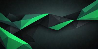 The primary subject of the image is a green and black geometric pattern. The setting is a dark background, which contrasts with the bright green and black colors of the pattern. The visual style is a combination of digital art and illustration, creating a unique and eye-catching design. The overall atmosphere is one of modernity and creativity, as the pattern stands out against the dark background.