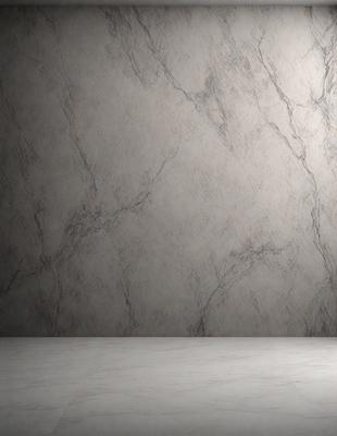 The primary subject of the image is a marble wall with a white background. The visual style is a photo, and the colors and mood are predominantly white and neutral.