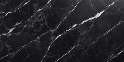The primary subject of the image is a marble countertop with a black and white pattern. The setting is a kitchen, and the visual style is a close-up of the countertop. The dominant colors are black and white, creating a classic and elegant atmosphere.