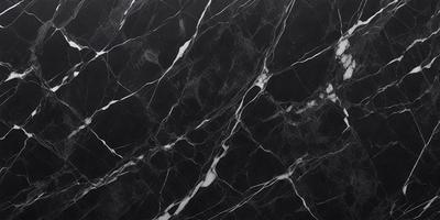The primary subject of the image is a marble countertop with a black and white pattern. The setting is a kitchen, and the visual style is a close-up of the marble countertop. The colors and mood of the image are predominantly black and white, giving it a classic and elegant appearance.